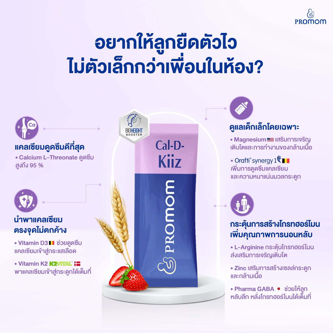 Cal-D-KII 6+ และ Cal-D-Kiiz ผ่านการศึกษาวิจัยถึงประสิทธิภาพและความปลอดภัย